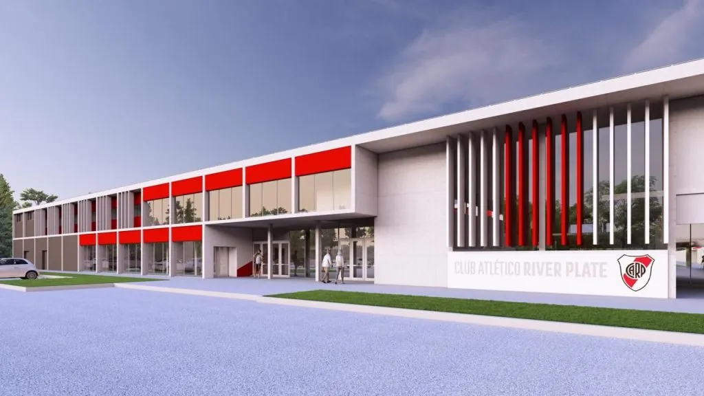 Así será el nuevo polideportivo (Render, Foto prensa River)
