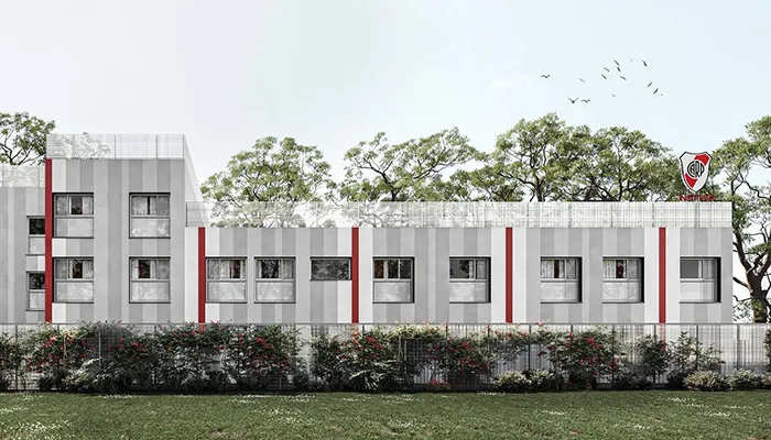 Así será el Instituto River (Render, Foto prensa River)