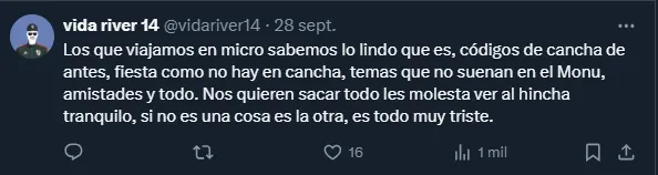 Muchos hinchas no ocultaron su enojo por la situación en las redes sociales.