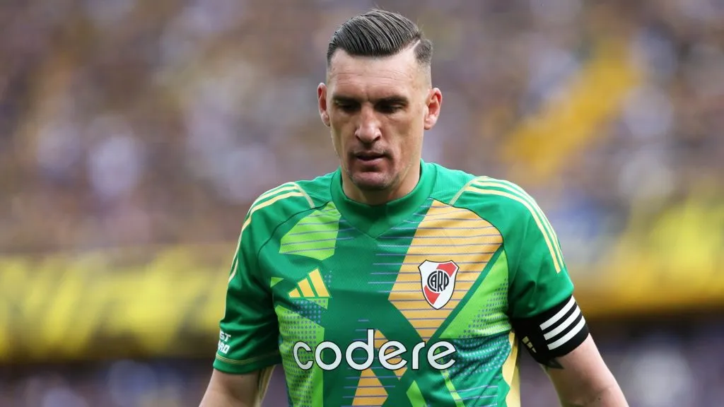 Franco Armani, uno de los salvados del flojo semestre de River.
