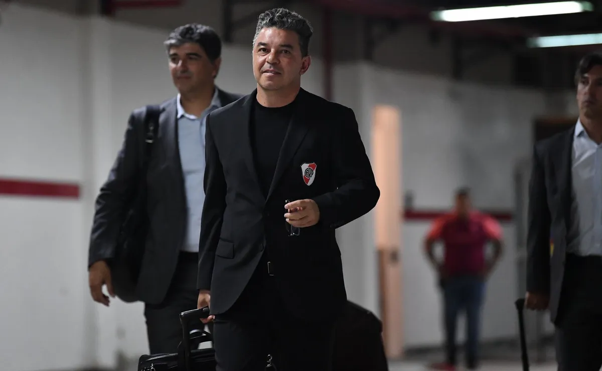 Gallardo definió a los once titulares. (Foto: Prensa River).