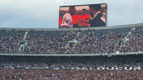 La nueva pantalla LED quedó inaugurada en la final del sábado.