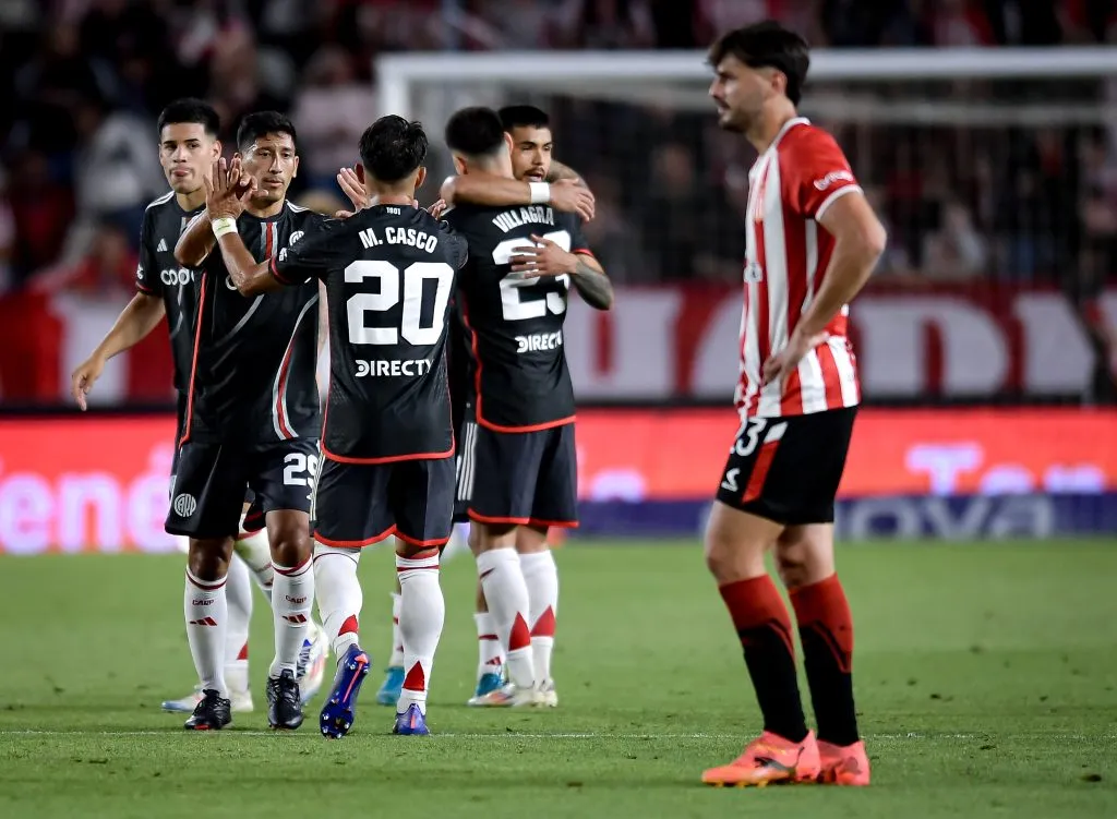 River viene de ganarle a Estudiantes por 2-1 en La Plata. (Getty Images)