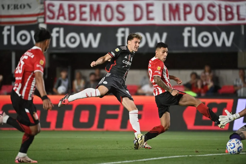 El último gol de Colidio fue frente a Estudiantes a fines de noviembre. (Prensa CARP).