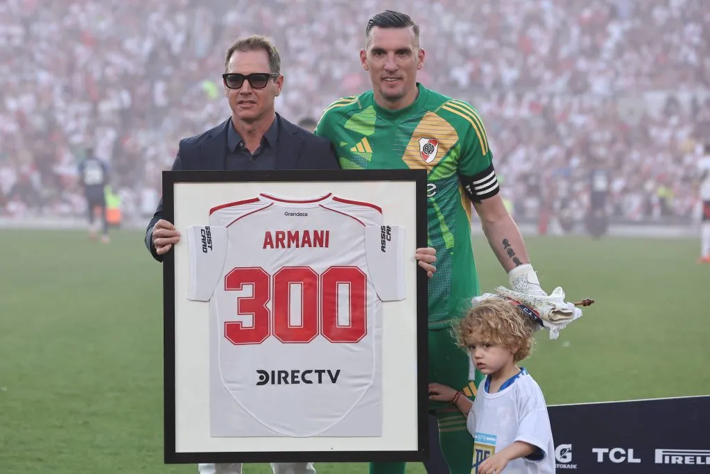 Jorge Brito y el reconocimiento hacia Armani junto a su hijo