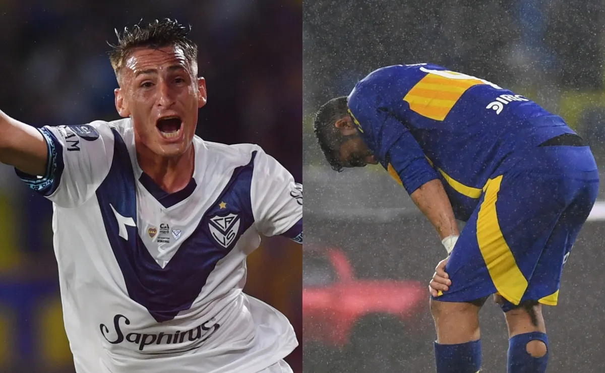Vélez eliminó a Boca de la Copa Argentina. Fotos: Getty.