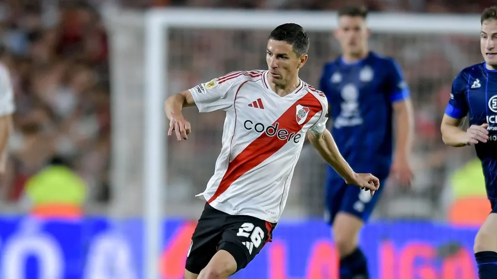 Nacho Fernández sigue sin rendir en River. Foto: Getty.