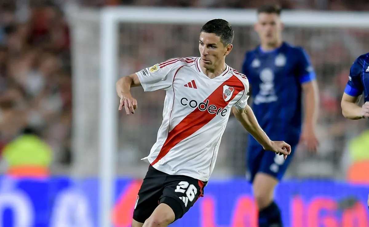 Nacho Fernández sigue sin rendir en River. Foto: Getty.