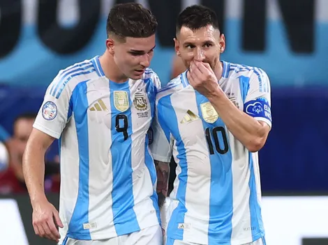 Julián Álvarez y un récord argentino en Champions tras la ida de Messi