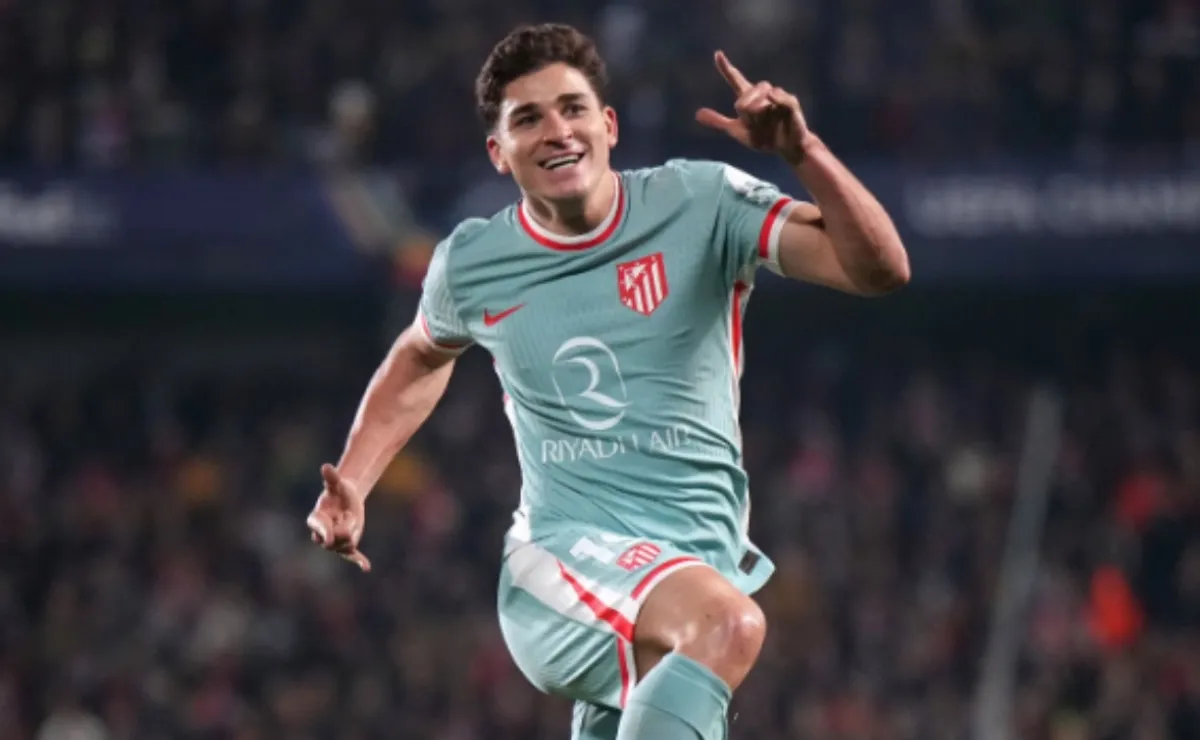 12 goles en 26 partidos para Julián en el Atl. de Madrid.