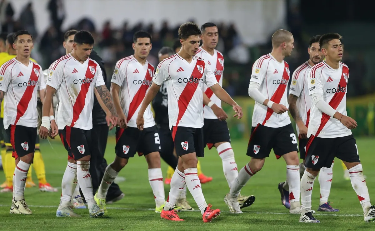 River debe mejorar su rendimiento para llegar a la Copa. Foto: Getty.