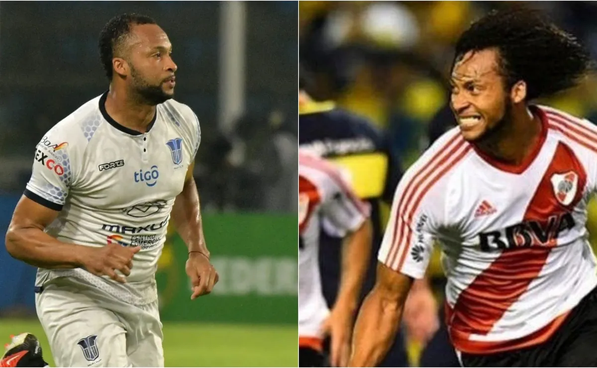 Así está hoy el ex jugador de River Arturo Mina.