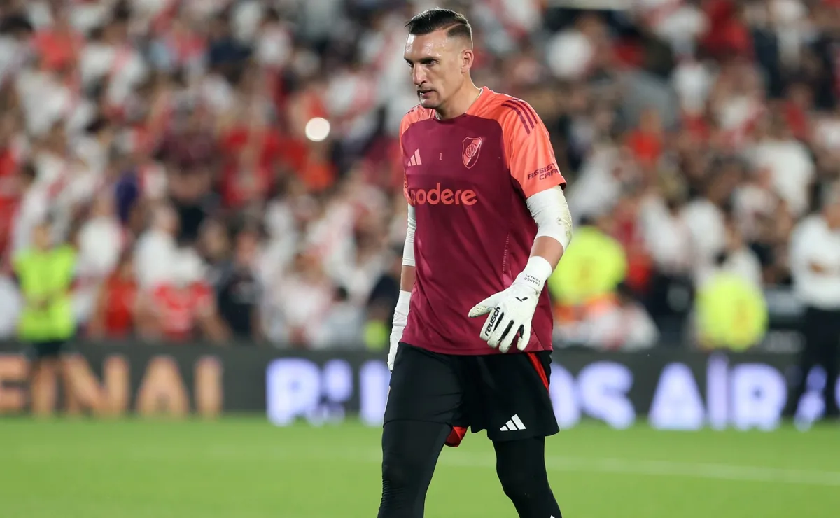 Franco Armani viene de mostrar un gran niven en el último partido de River.