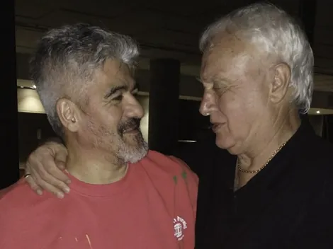 Se juntaron los ídolos: el divertido cruce entre Ortega y el Beto Alonso