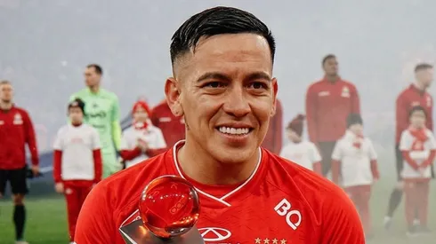 Esequiel Barco, MVP del Spartak por segundo mes seguido.