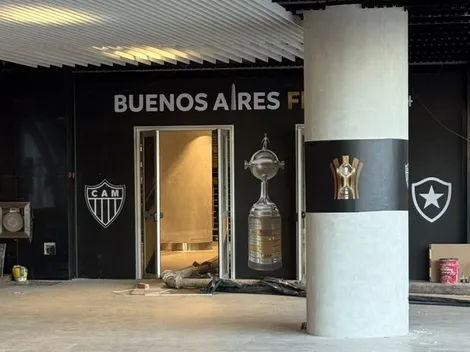 El Monumental se prepara para la final de la Libertadores y se colocaron los primeros afiches