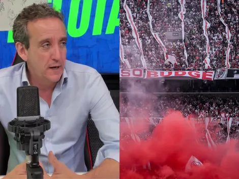 Ignacio Villarroel habló sobre los hinchas y el colorido en las tribunas del Monumental