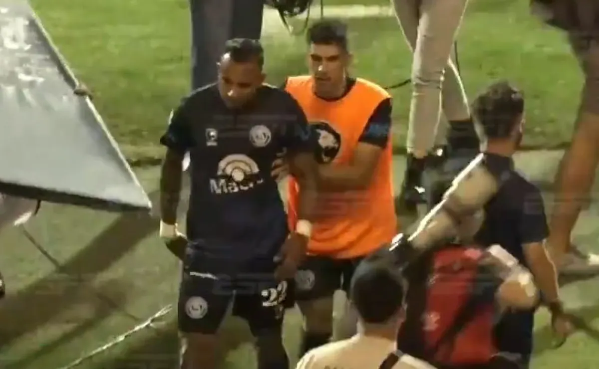 El ex River que separó a Villa (Captura ESPN).