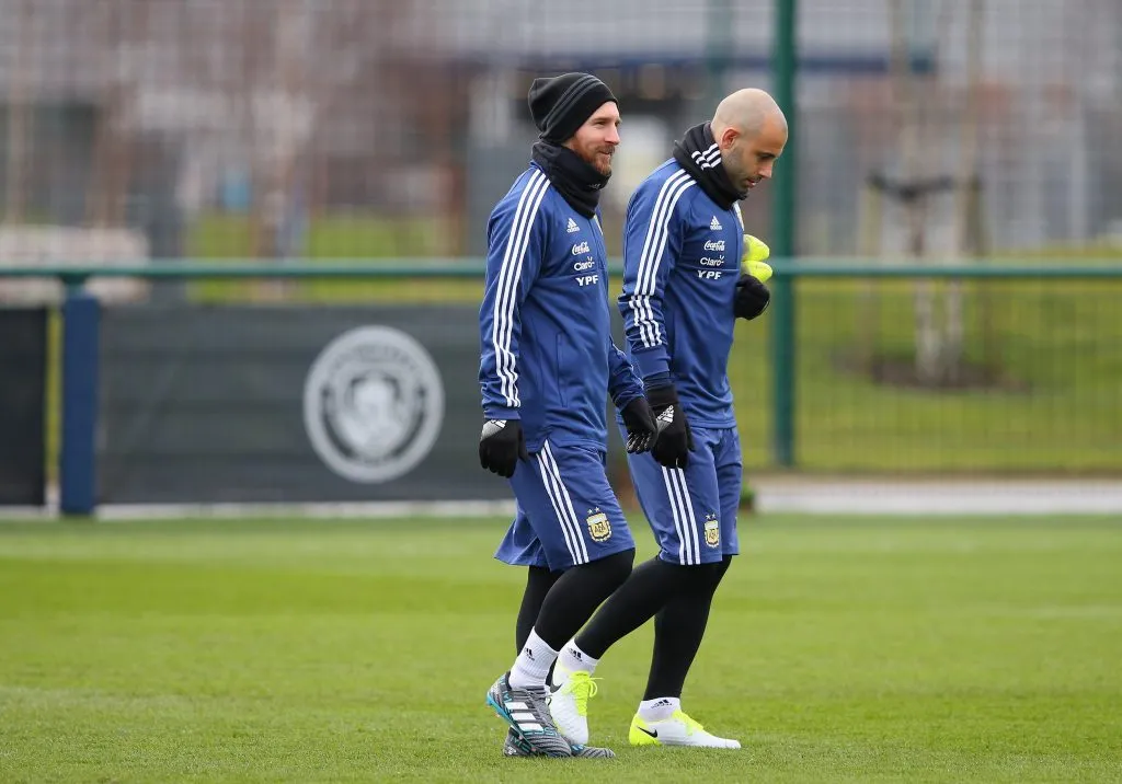 Mascherano y Messi se reencontrarán en Inter Miami. (Getty)