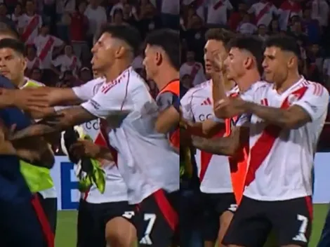 VIDEO | La piña que no se vio de Bareiro en el escándalo vs. Ind. Rivadavia