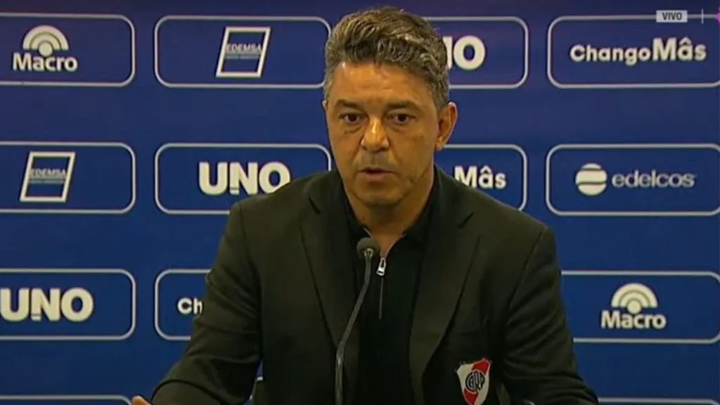 La palabra de Gallardo en conferencia tras la derrota.