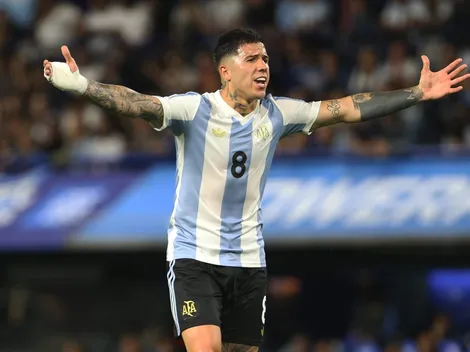 Rendidos a sus pies: Enzo Fernández maravilló a todos y fue la figura en el triunfo ante Perú