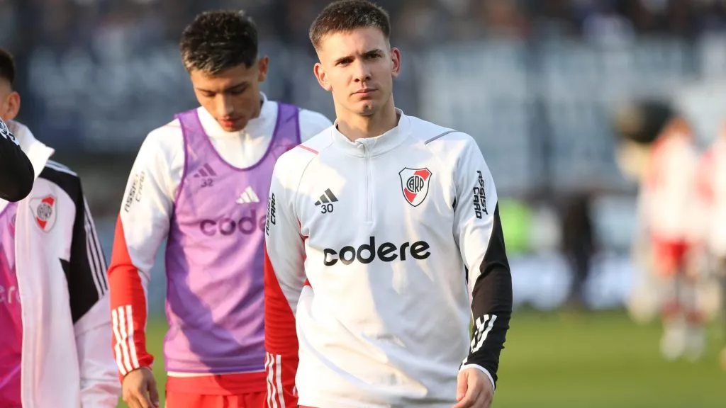 Mastantuono presente en la Copa Potrero.