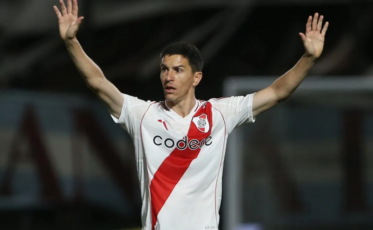 Nacho Fernández, una de las decepciones de River en 2024.