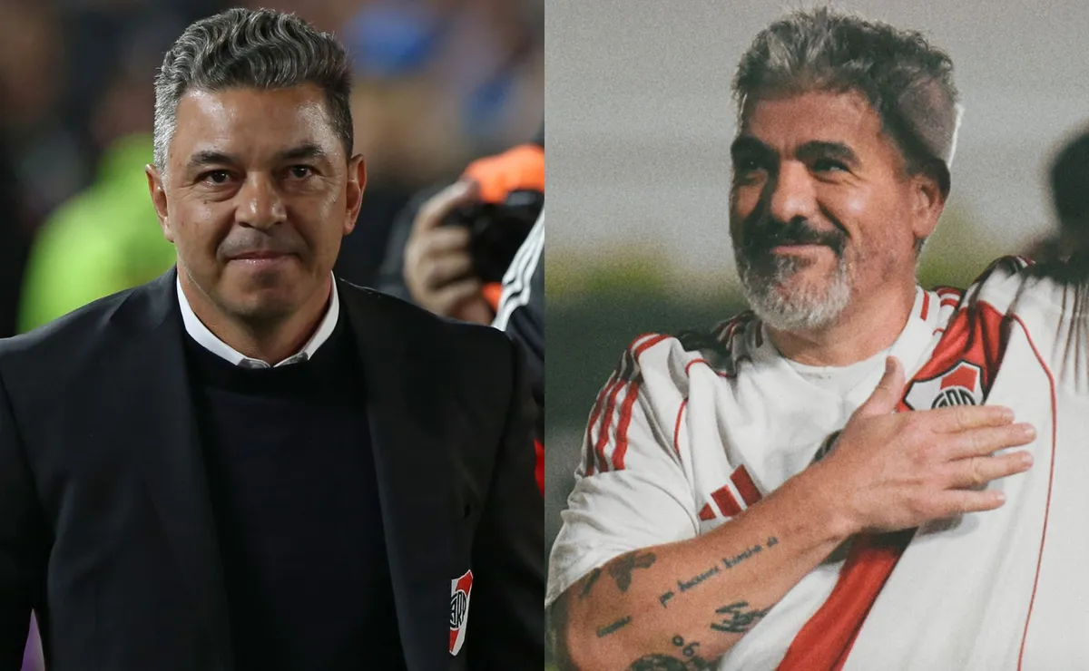 Gallardo se encontró con Ortega en el Senior de River.
