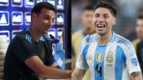 Las palabras de Scaloni sobre Montiel.