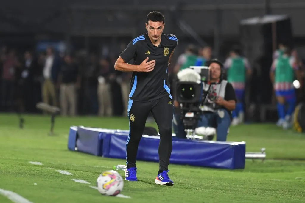 Scaloni define a los titulares para recibir a Perú. (Getty Images)