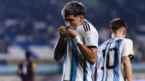 Agustín Ruberto está con la Selección Argentina para el Sudamericano Sub 20.