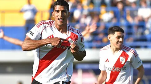 La formación de River vs. Defensa y Justicia en Reserva.