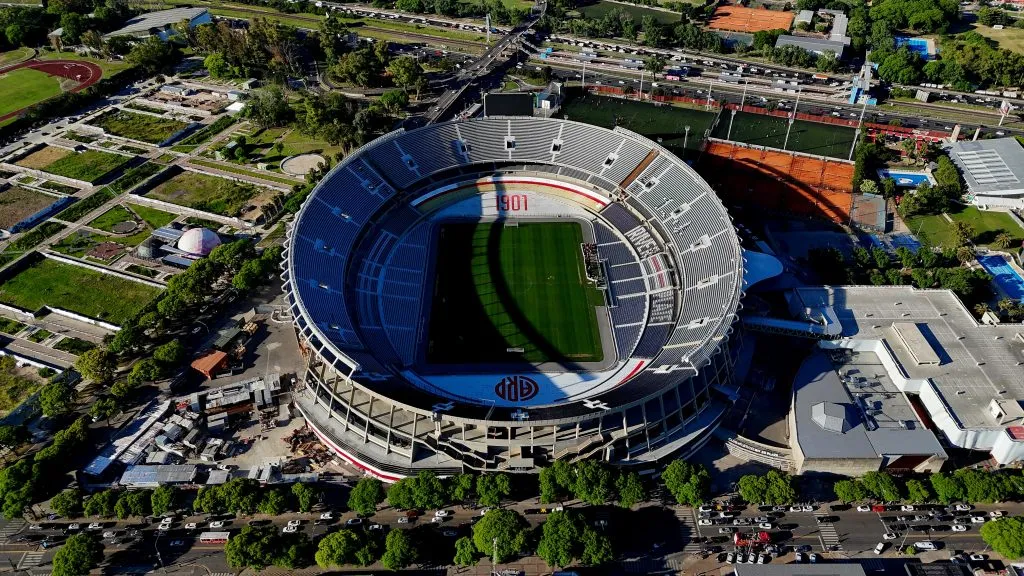 Vista general del Monumental con la nueva pantalla (Foto: LPM).