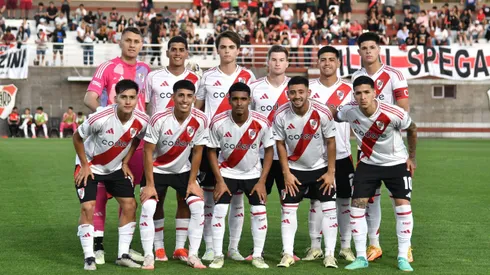 La formación confirmada de la Reserva de River (Foto prensa CARP).