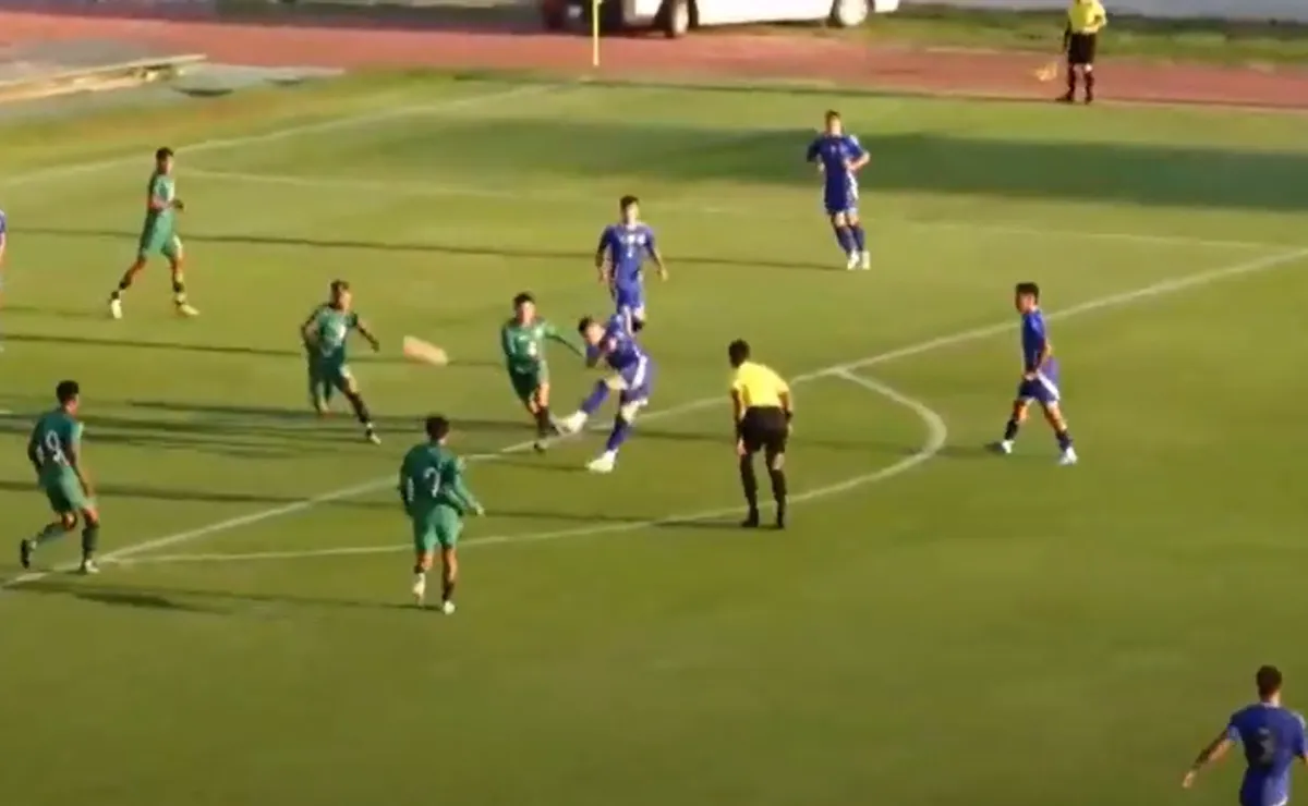 Mastantuono y un golazo para el Sub 20.