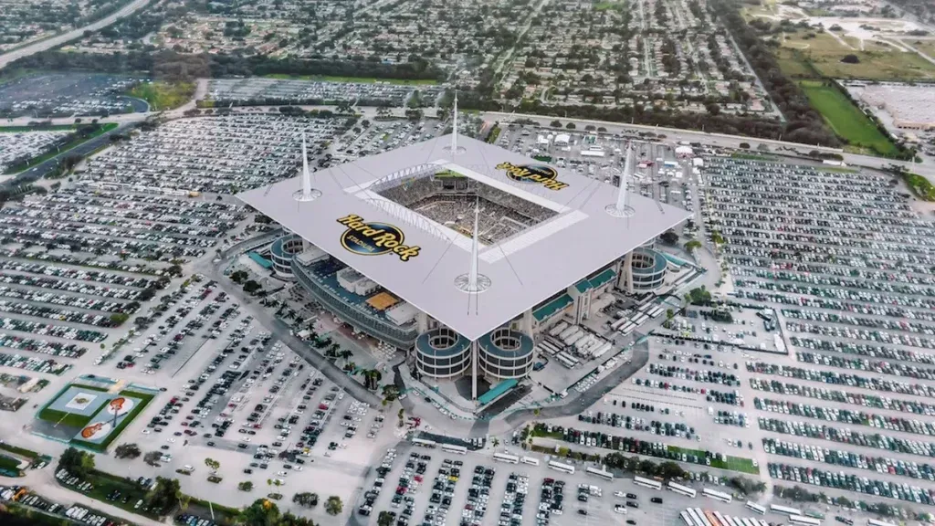 Hard Rock Stadium, el estadio en el que se jugará el primer partido del Mundial de Clubes el 15 de junio de 2025.