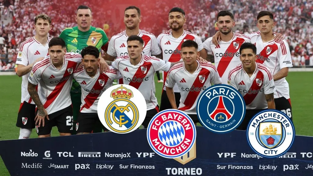 Real Madrid, Bayern Munich, PSG y Manchester City integran el bombo 1 y no serán rivales de River.