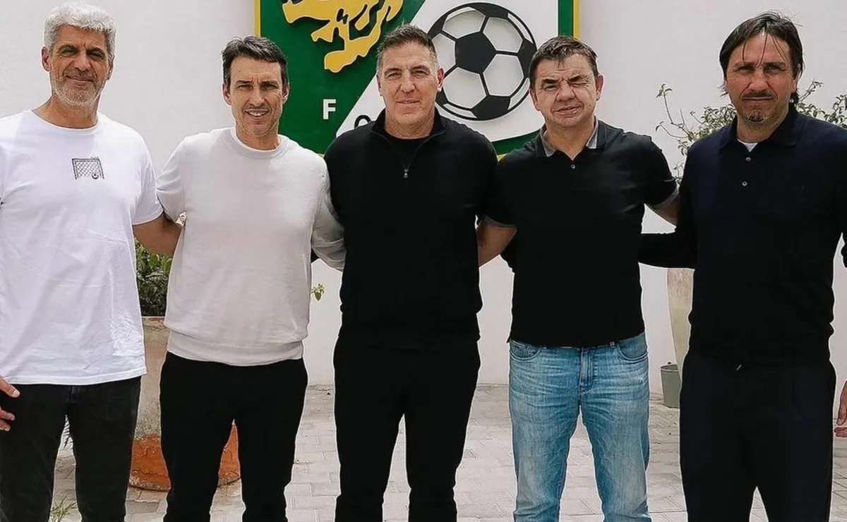 Los ex River Eduardo Berisso, Roberto Bonano y Sebastián Rambert dirigen al León de México que estarán en el Mundial de Clubes 2025 (FOTO: @robertobonano).