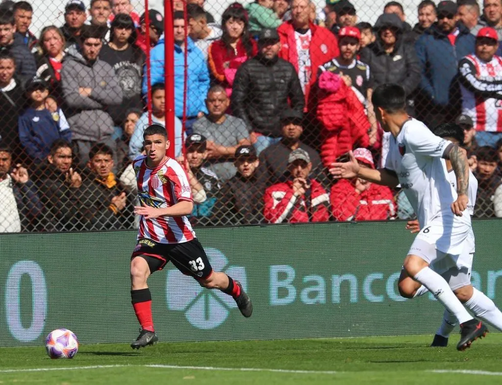 Facundo Mater, jugador de Barracas Central. Es hincha de River (FOTO: @cufamater).
