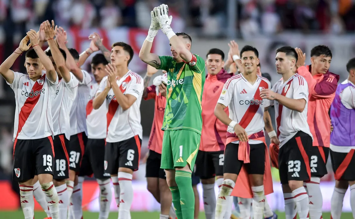 River venció a Barracas y se ubicó en la tercera posición de la Liga Profesional. (Foto: Getty).