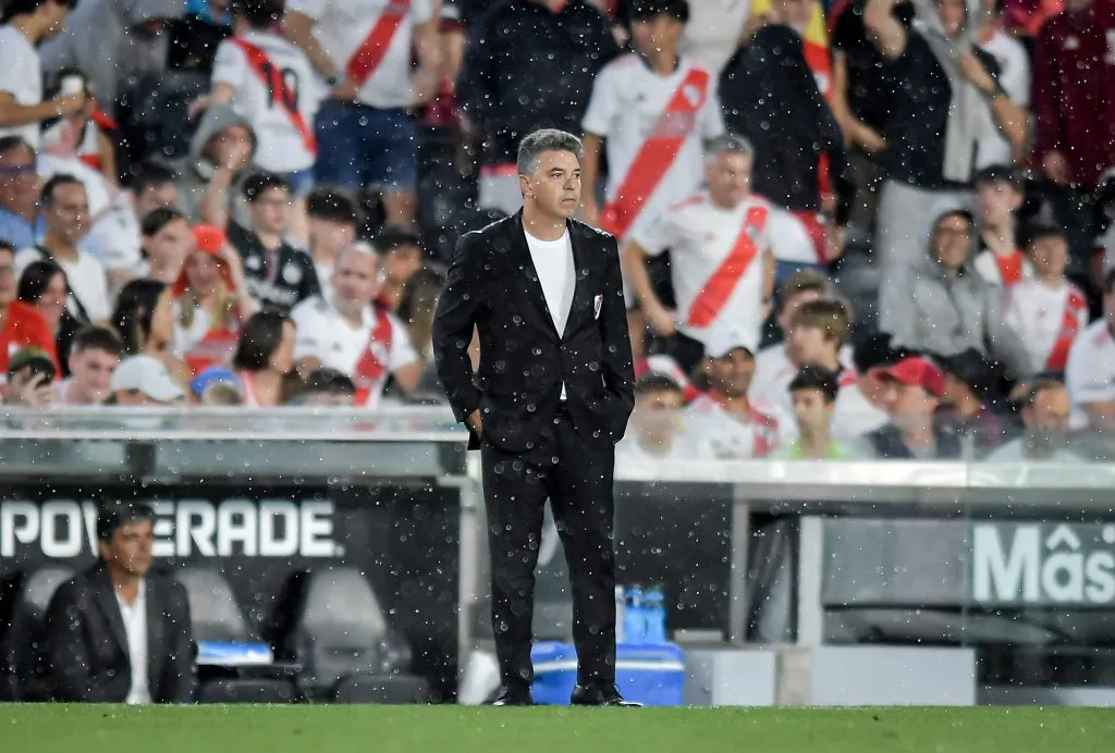 Gallardo reconoció que River peleará hasta lo último por el campeonato. (Getty Images)