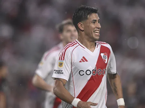 Maxi Meza y una dedicatoria especial para los hinchas tras el triunfo ante Barracas