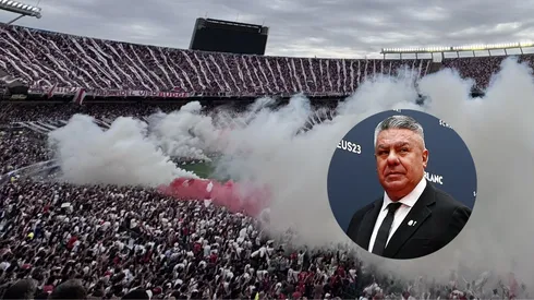 La hinchada de River cantó contra Tapia.