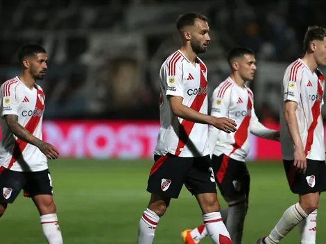 Quién es el jugador de River que está al límite de amonestaciones en la Liga Profesional