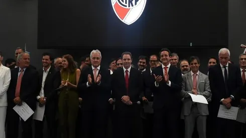 La dirigencia de River aprobó un superávit histórico.