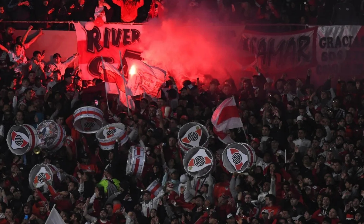 La hincha de River, la más fiel.