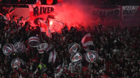 La hincha de River, la más fiel.
