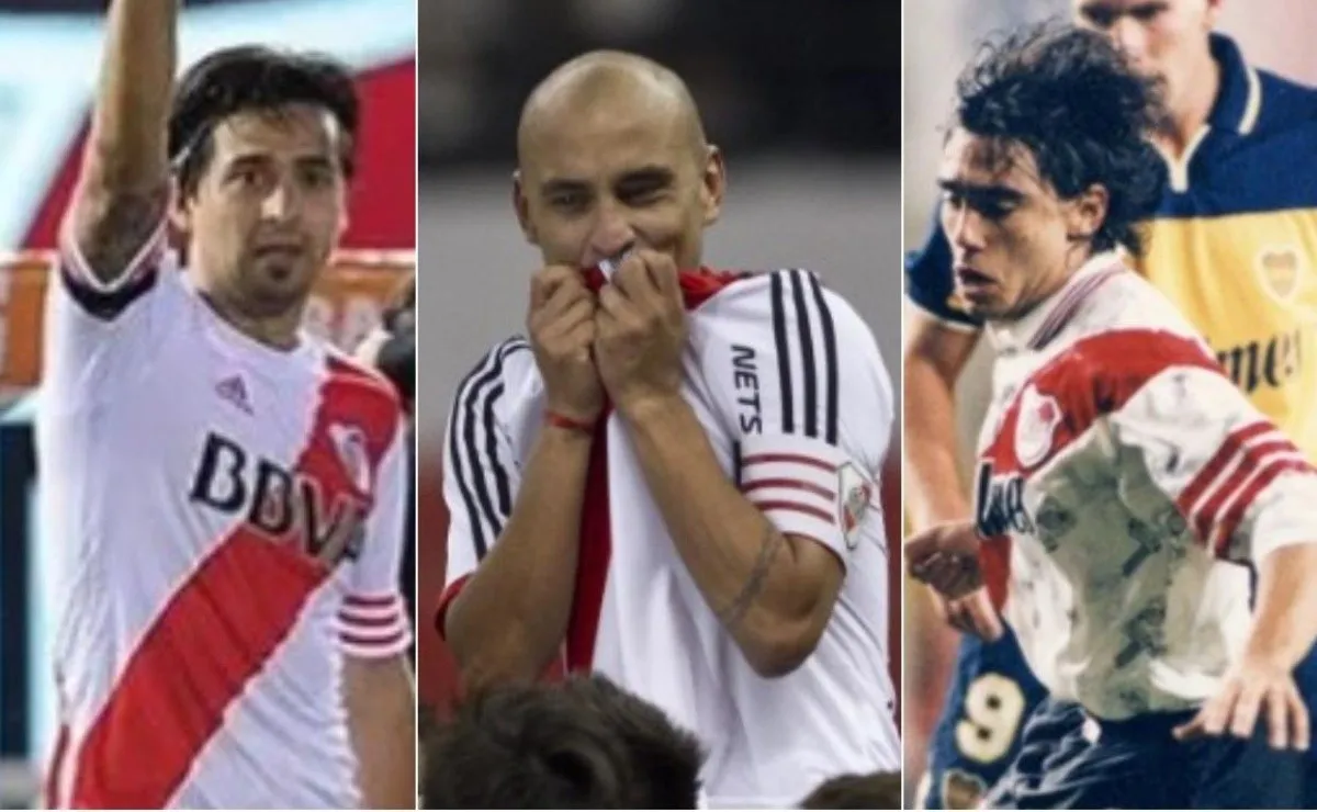 Leonardo Pisculichi, Cristian Ledesma y Juan Pablo Sorín.