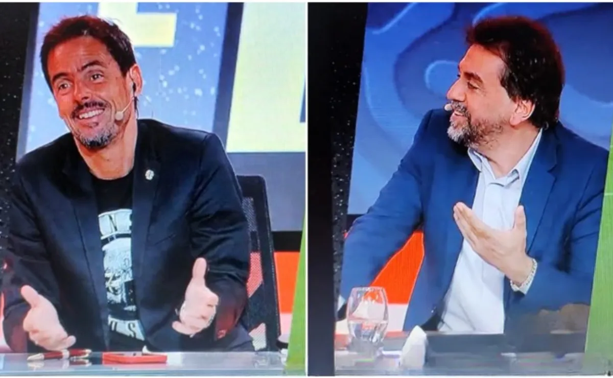 Mariano Closs y Nicolás Distasio (FOTO: Captura TV).